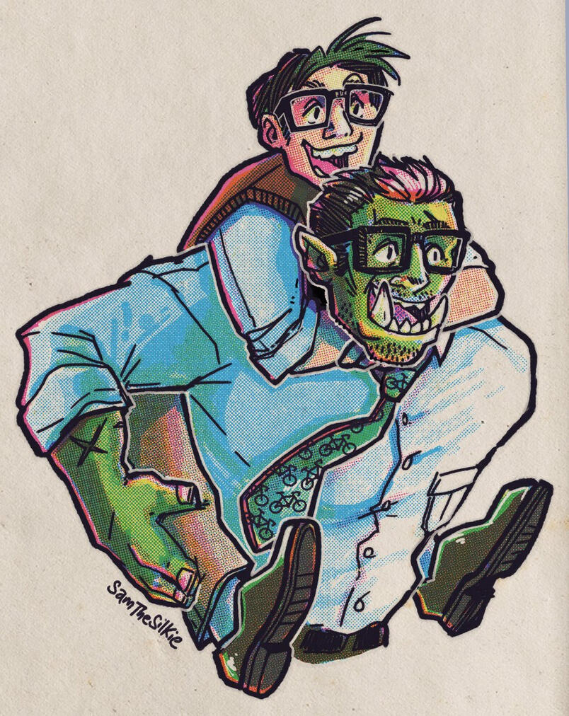 twitch.tv/professorlando and twitch.tv/randonneuring